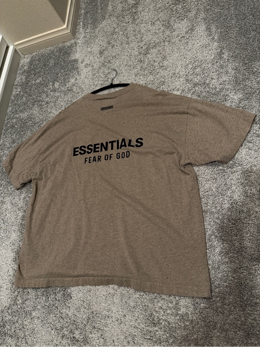 ESSENTIALS Fear of God Men’s Tee — Gray